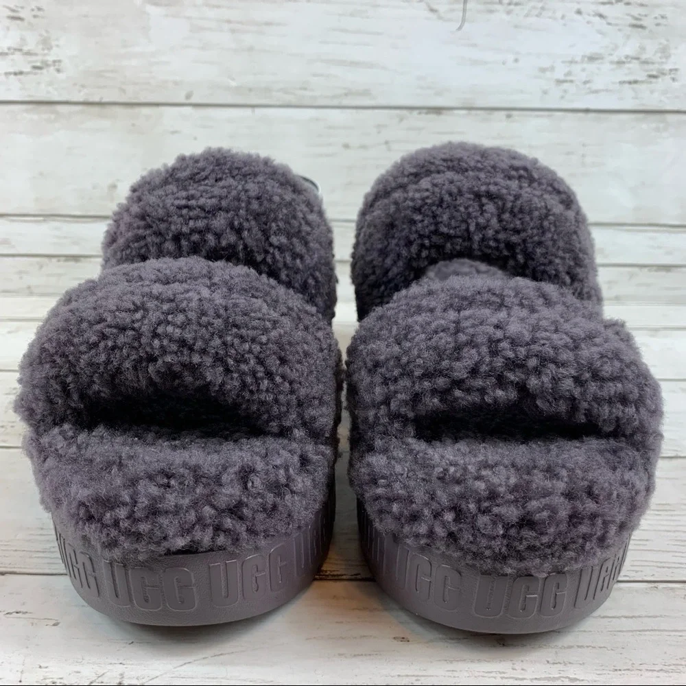 UGG Oh Flufflita Platform Sandals Slippers